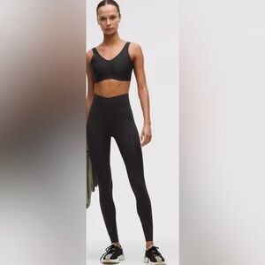 lululemon athletica Glow Up Super High-Rise 25” Snake Emboss Black